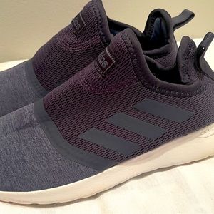 ADIDAS Lite Racer Womens Size 6.5 Blue Slip On Athletic Running Shoes F36676